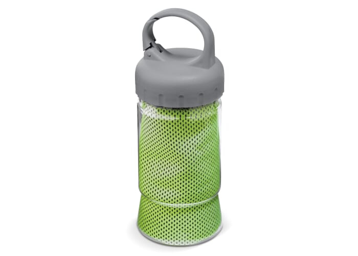 Serviette publicitaire de fitness Vert clair